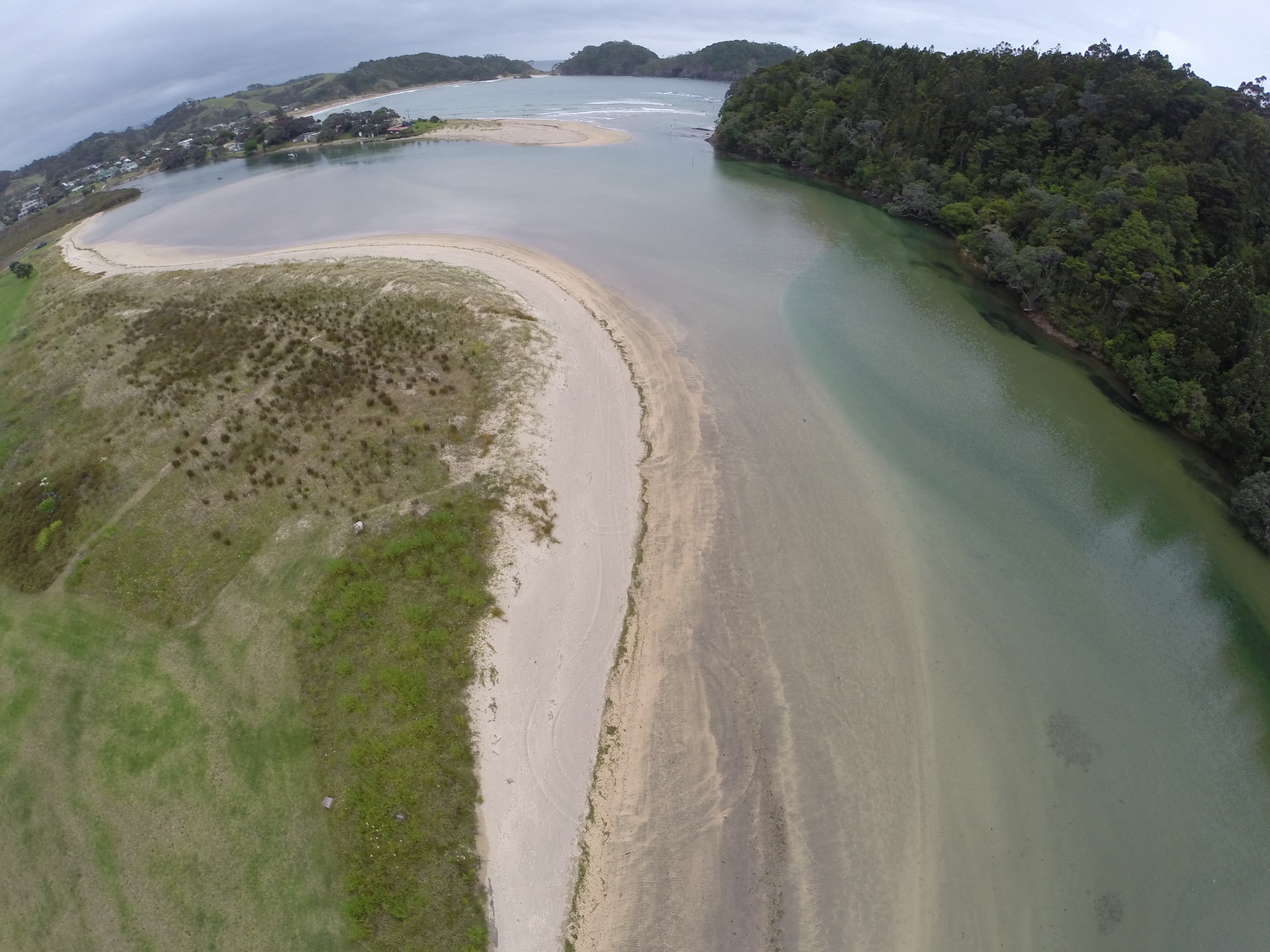 G0012764 – Aerial, quad, quadcopter, crispin, nz, new, zealand, new zealand, Matapouri, Estuary