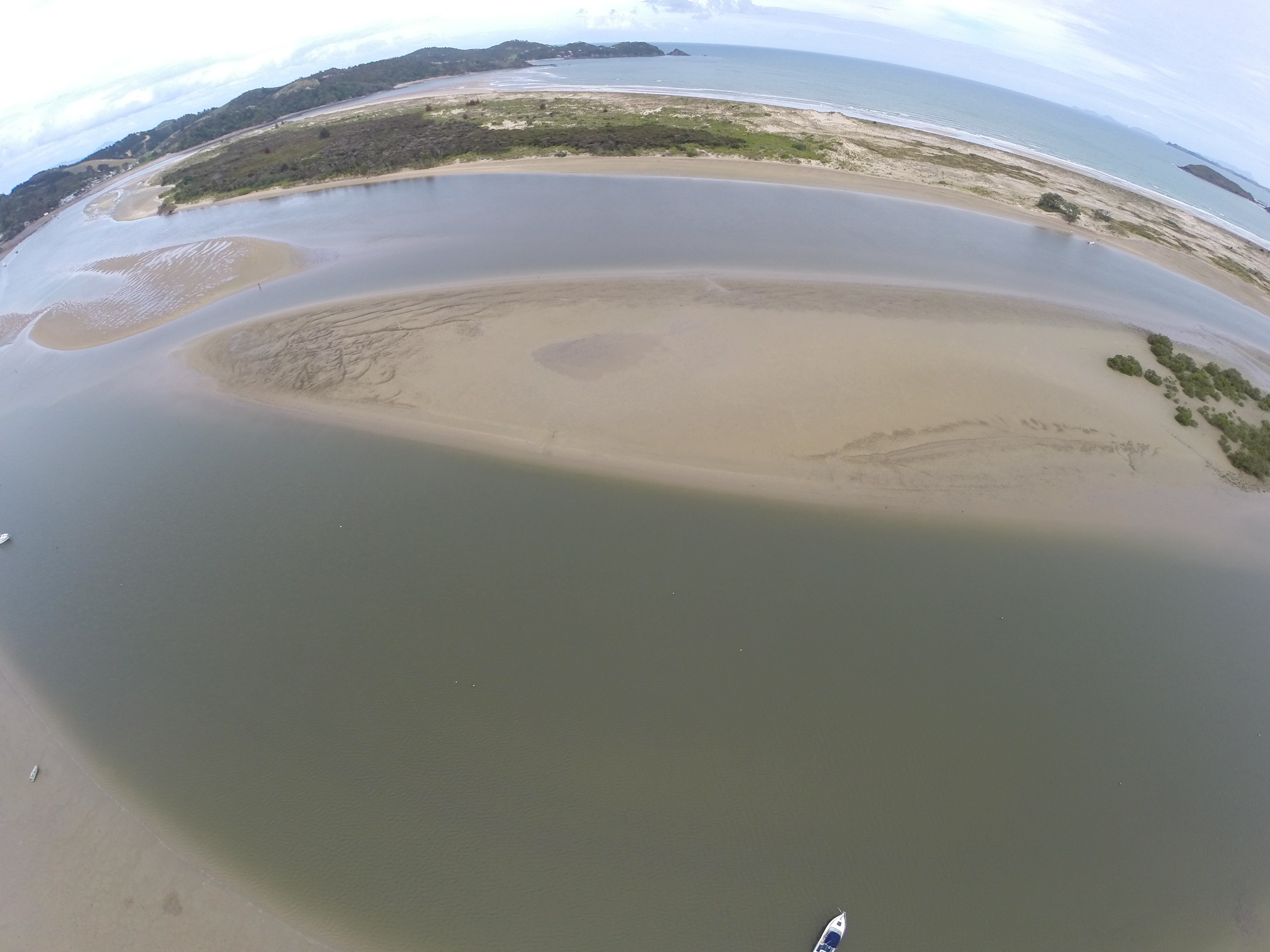 G0012807 – Ngunguru Estuary, aerial, crispin, drone, in the sky, nz, JAN17