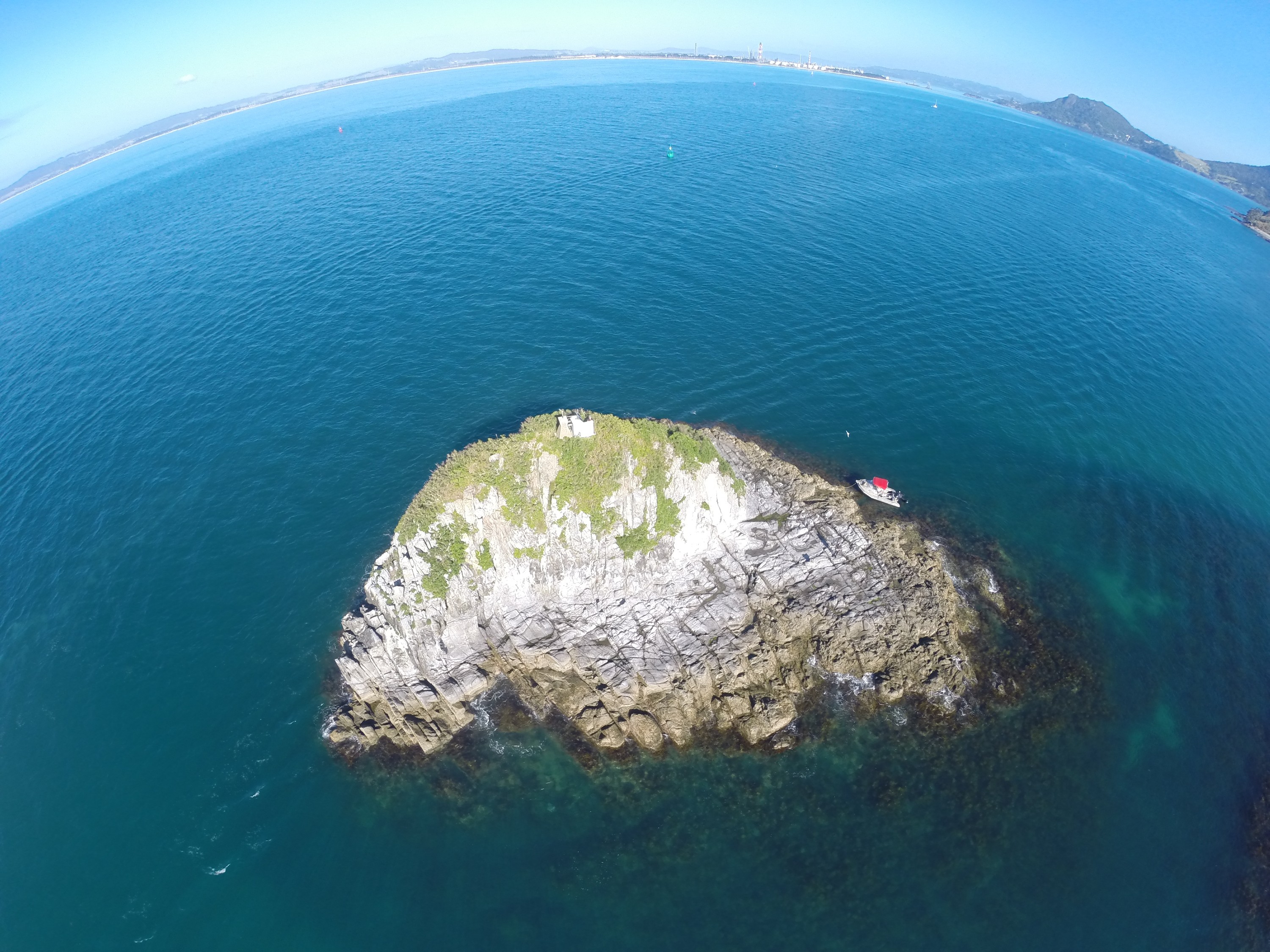 G0012818 – Aerial, quad, quadcopter, crispin, nz, new, zealand, new zealand, Frenchman, Island, Whangarei, Harbour
