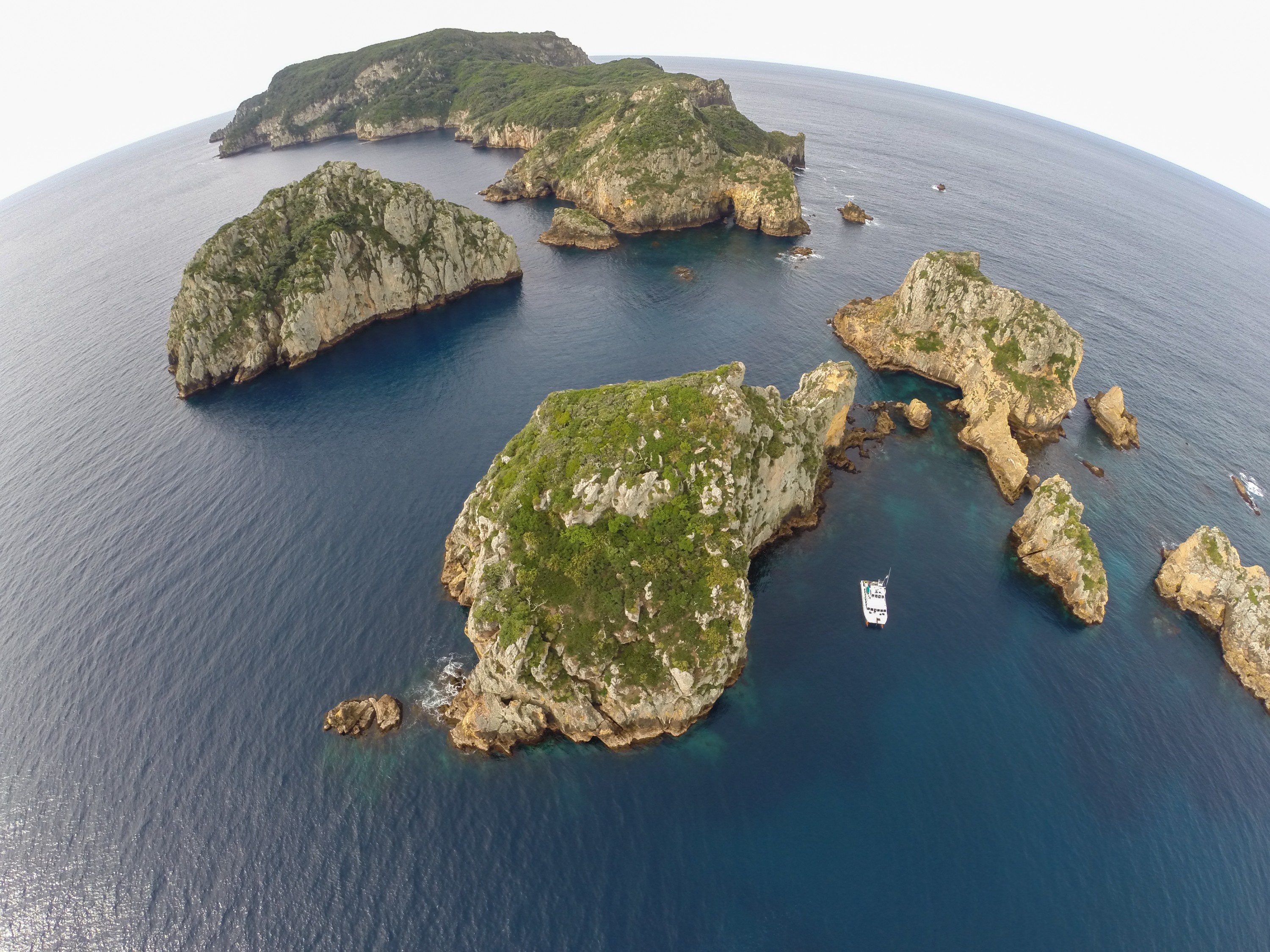 G0023023 – Aerial, quad, quadcopter, crispin, nz, new, zealand, new zealand, Poor, Knights, Marine, Reserve, Islands,