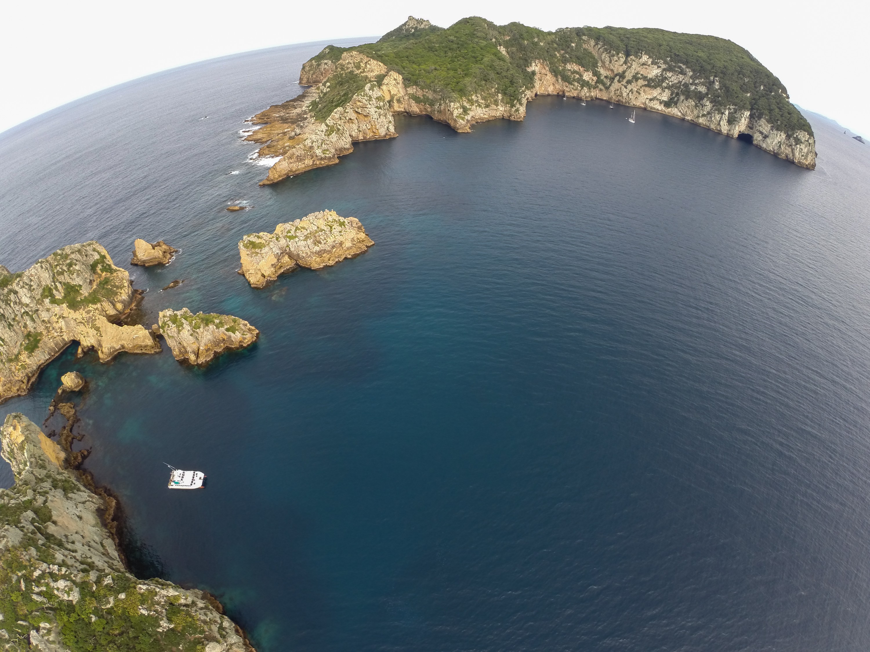 G0023030 – Aerial, quad, quadcopter, crispin, nz, new, zealand, new zealand, Poor, Knights, Marine, Reserve, Islands,