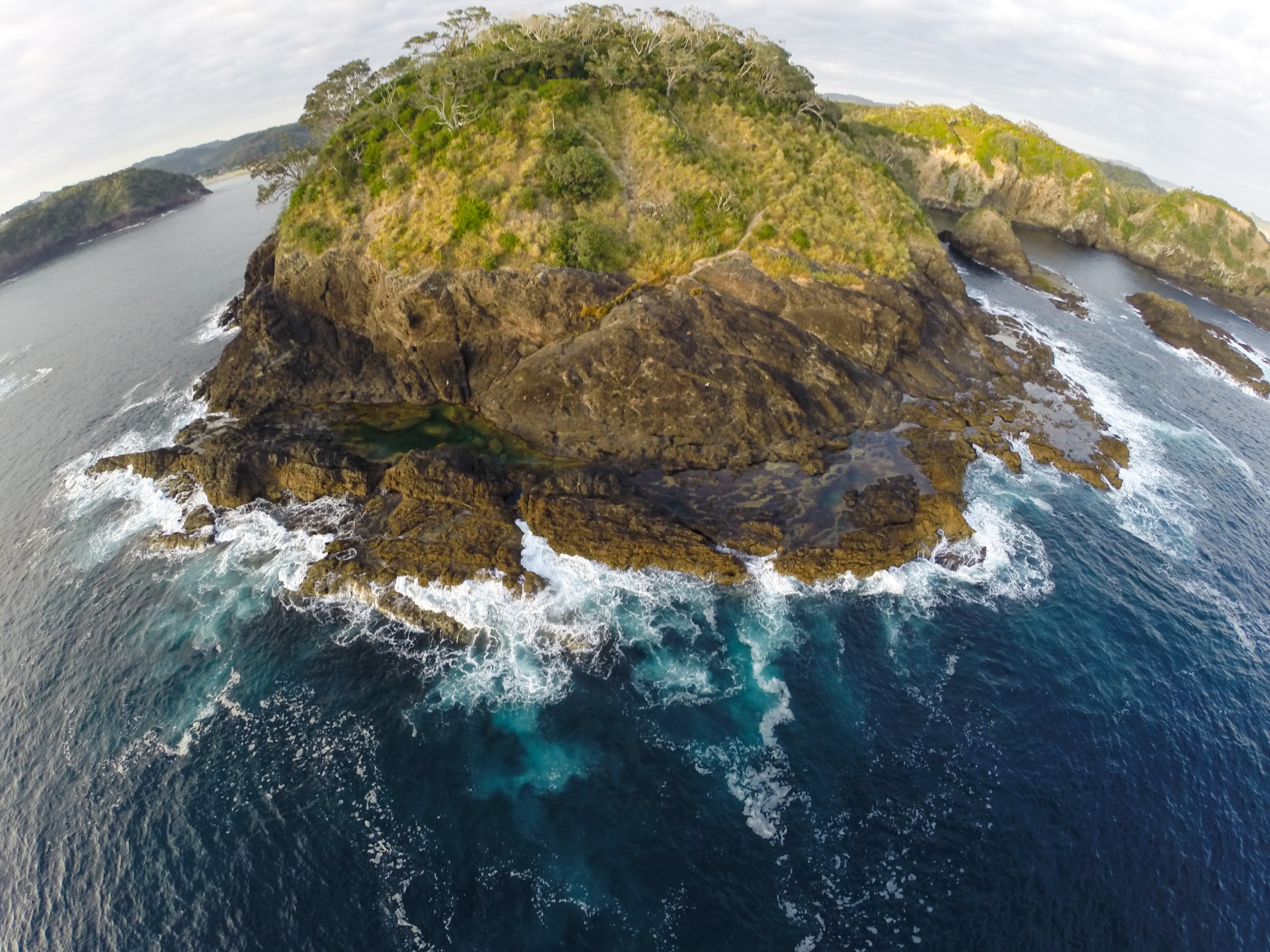 G0032994 – Mermaid, aerial, crispin, drone, in the sky, matapouri, nz, pools, JAN17