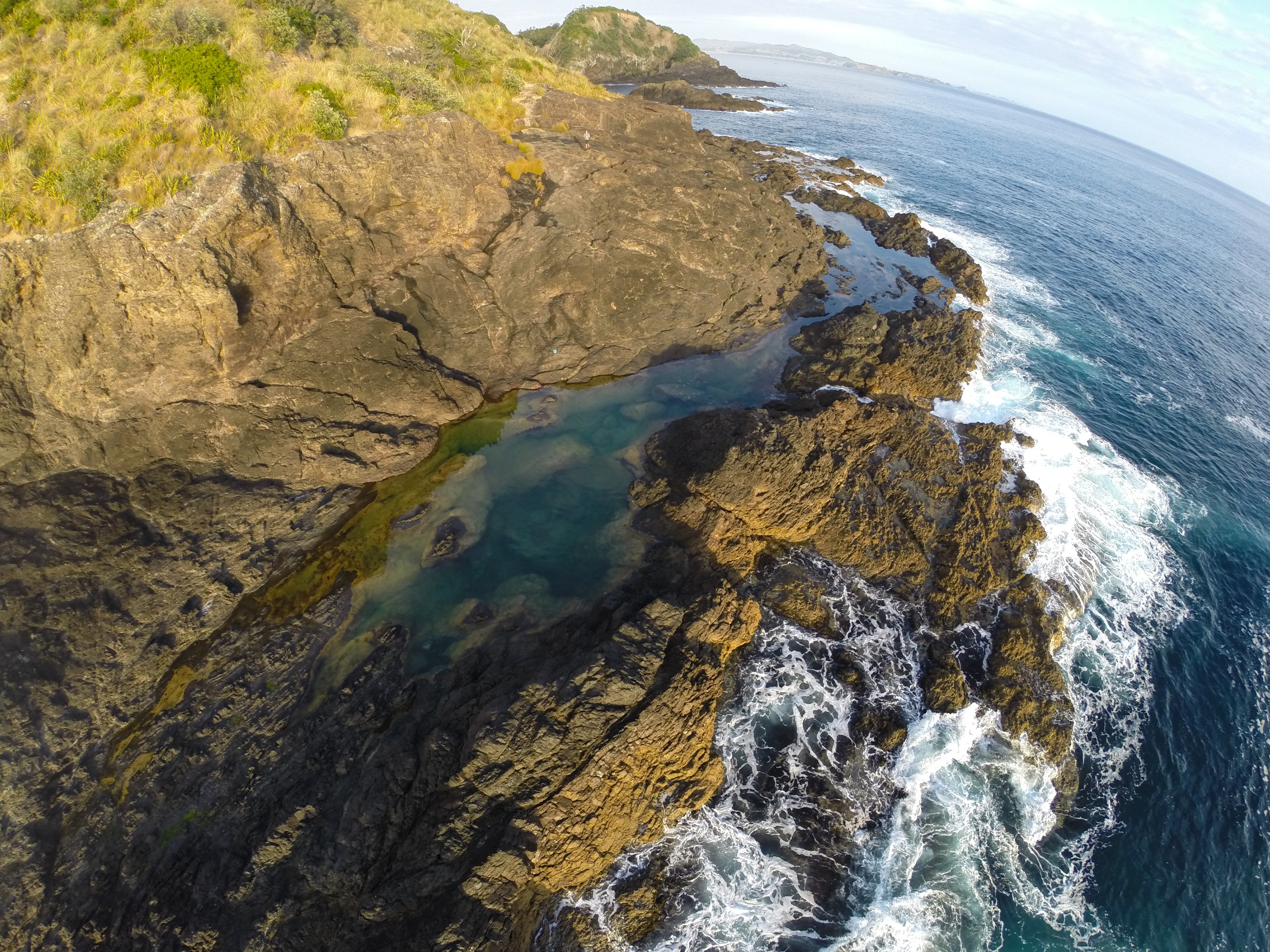 G0033060 – Mermaid, aerial, crispin, drone, in the sky, matapouri, nz, pools, JAN17