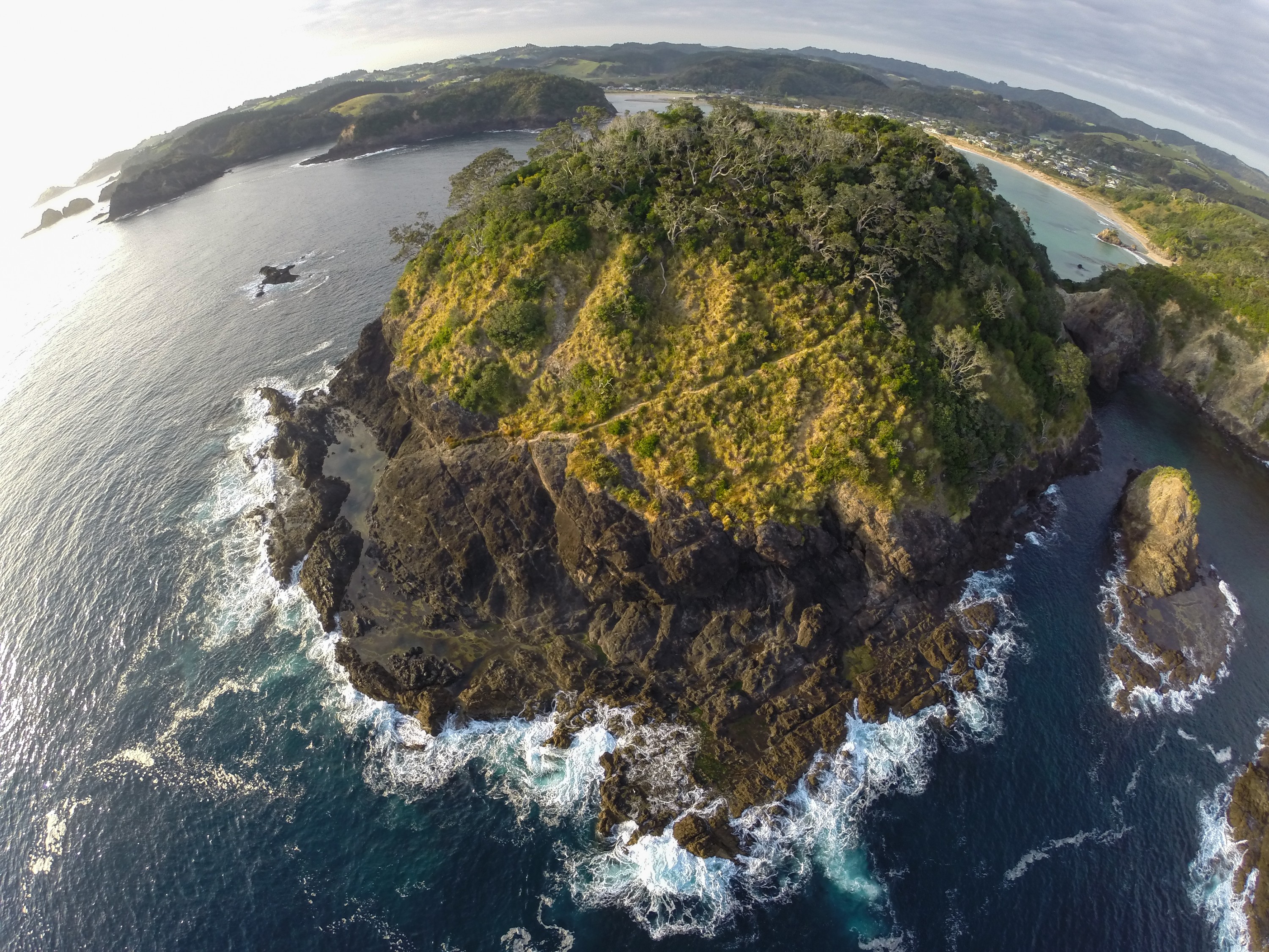 G0033108 – Mermaid, aerial, crispin, drone, in the sky, matapouri, nz, pools, JAN17