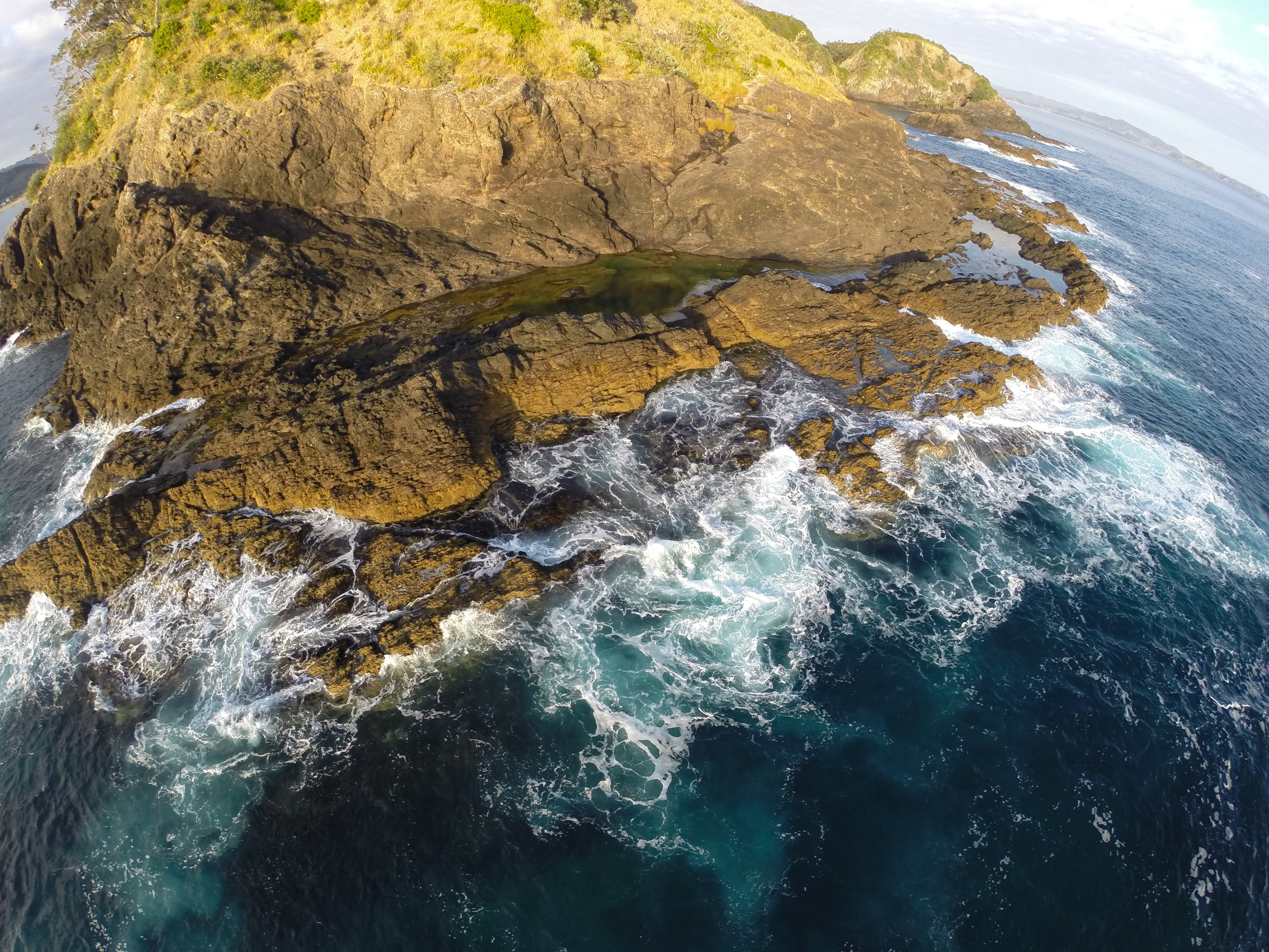 G0033188 – Mermaid, aerial, crispin, drone, in the sky, matapouri, nz, pools, JAN17