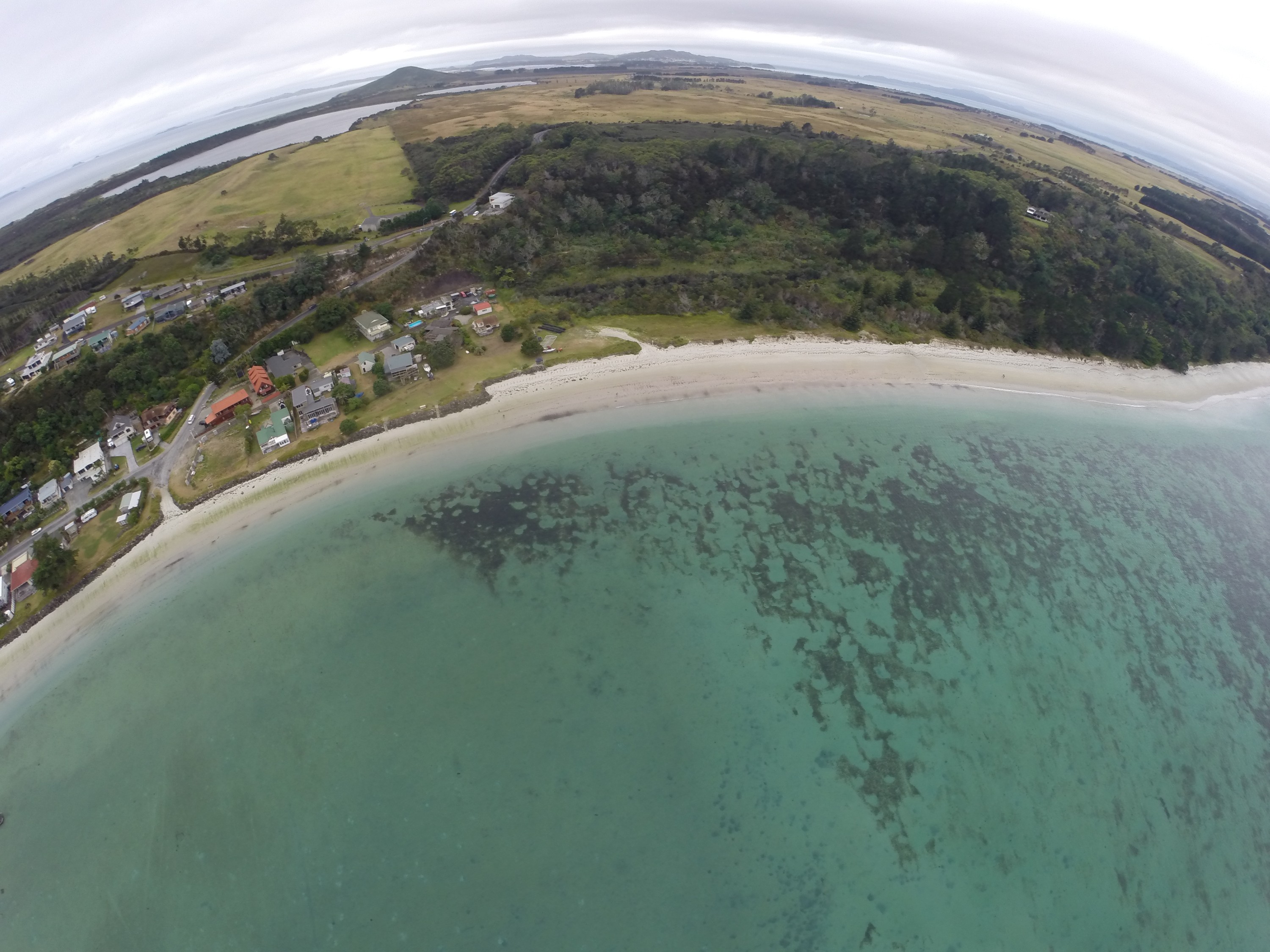 G0033489 – Aerial, quad, quadcopter, crispin, nz, new, zealand, new zealand, Rangiputa, Rangaunu, Harbour, Northland, karikari, peninsula