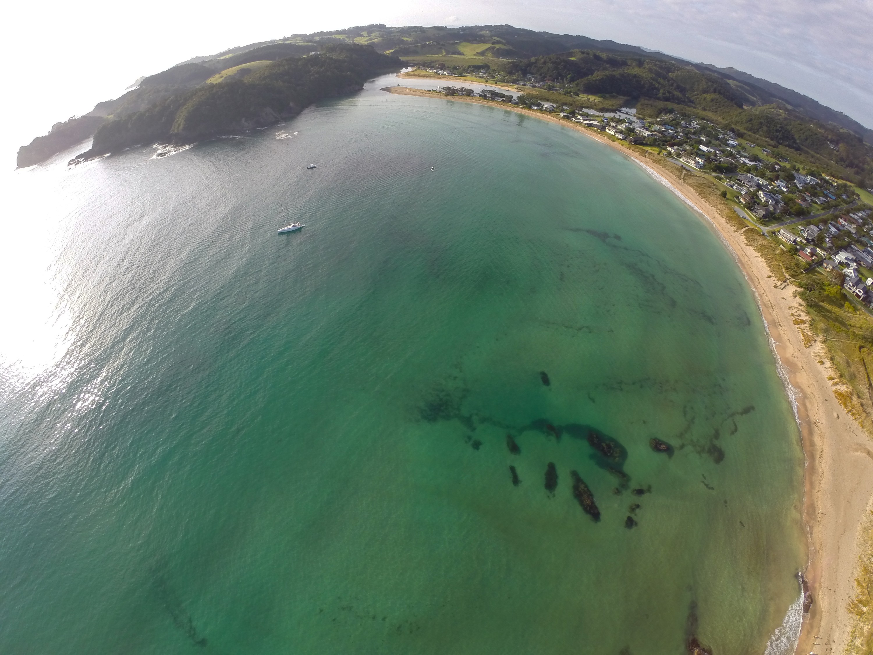 G0043445 – aerial, crispin, drone, in the sky, matapouri, nz, JAN17
